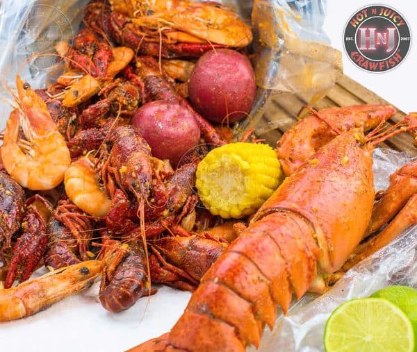 Hot n juicy crawfish deals near me