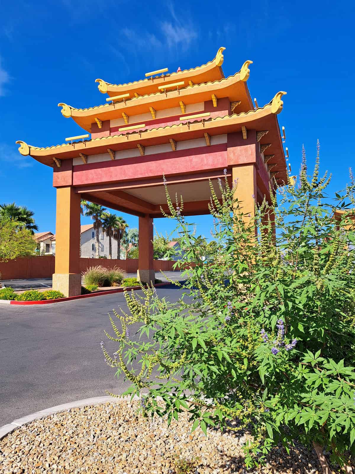 A Pagoda at The Center at Spring Mountain, Las Vegas